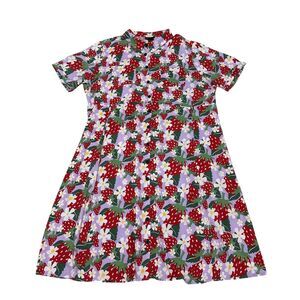 Nooworks Holiday Dress Berries Size 3X - Runs Small